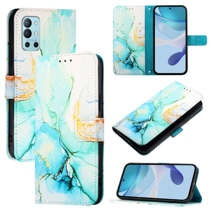 PT003 Marble Pattern Flip Leather Phone Case, For OnePlus Ace 2V / Nord 3, For OnePlus Nord N300, For OnePlus 9R / 8T, For OnePlus 9 Pro