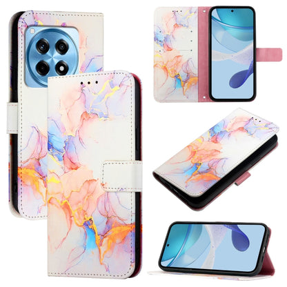 PT003 Marble Pattern Flip Leather Phone Case, For OnePlus Nord CE4, For OnePlus Nord N30 SE 5G, For OnePlus 12R 5G Global, For OnePlus 12 5G Global