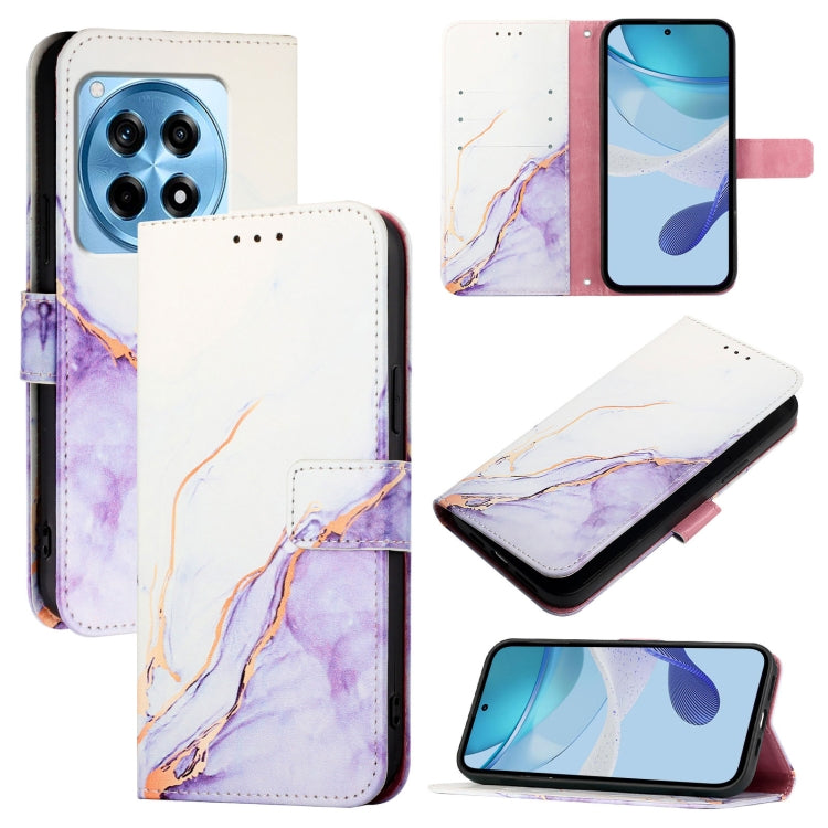 PT003 Marble Pattern Flip Leather Phone Case, For OnePlus Nord CE4, For OnePlus Nord N30 SE 5G, For OnePlus 12R 5G Global, For OnePlus 12 5G Global