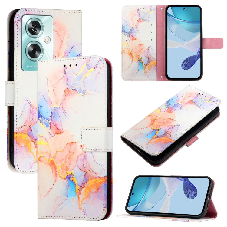 PT003 Marble Pattern Flip Leather Phone Case, For OnePlus Nord CE4, For OnePlus Nord N30 SE 5G, For OnePlus 12R 5G Global, For OnePlus 12 5G Global
