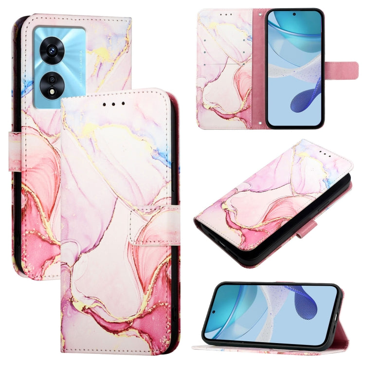 PT003 Marble Pattern Flip Leather Phone Case, For OnePlus Ace 2V / Nord 3, For OnePlus Nord N300, For OnePlus 9R / 8T, For OnePlus 9 Pro