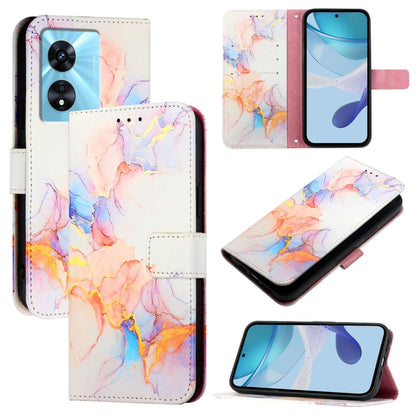PT003 Marble Pattern Flip Leather Phone Case, For OnePlus Ace 2V / Nord 3, For OnePlus Nord N300, For OnePlus 9R / 8T, For OnePlus 9 Pro