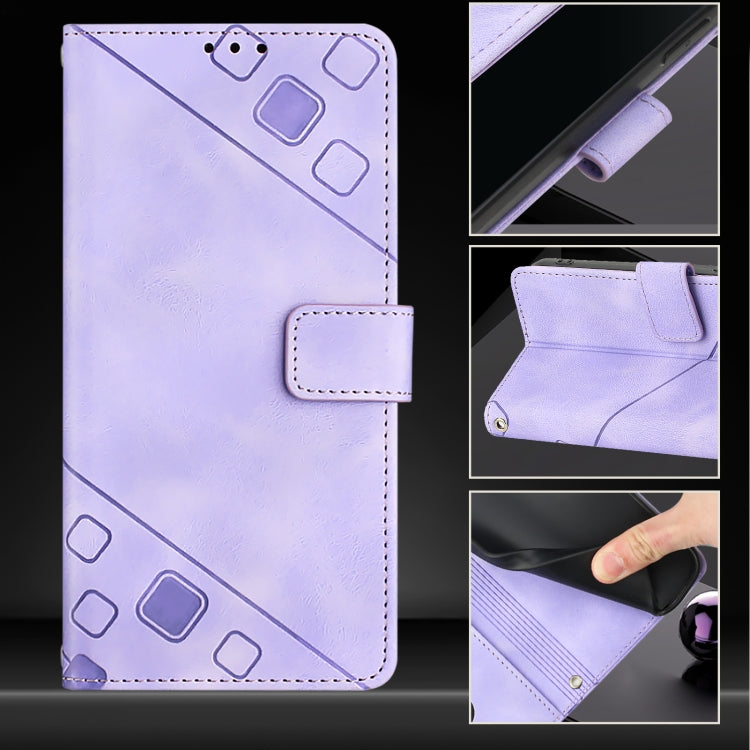 Skin-feel Embossed Leather Phone Case, For OnePlus Nord CE4, For OnePlus Nord N30 SE, For OnePlus 12R 5G Global, For OnePlus 12 5G Global