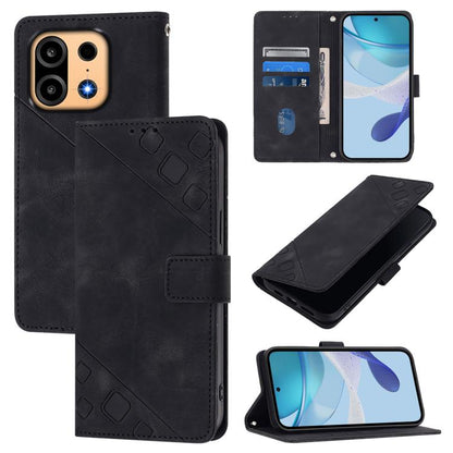 Skin-feel Embossed Leather Phone Case, For OnePlus Turbo 6X Pro 5G, For OnePlus Turbo 6 / Turbo 6V, For OnePlus Ace 5 Ultra, For OnePlus Ace 5 Racing