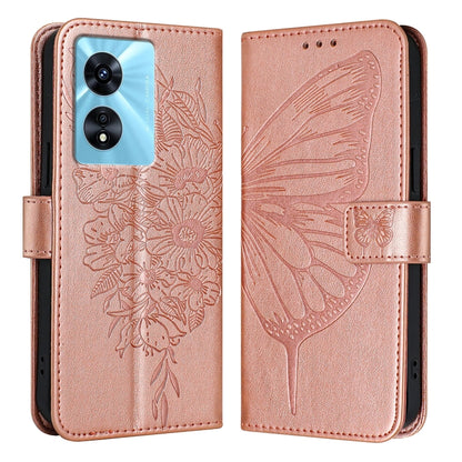 Embossed Butterfly Leather Phone Case, For OnePlus Nord CE3, For OnePlus Ace 2V / Nord 3, For OnePlus Nord N300