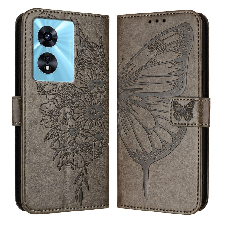 Embossed Butterfly Leather Phone Case, For OnePlus Nord CE3, For OnePlus Ace 2V / Nord 3, For OnePlus Nord N300