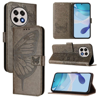 Embossed Butterfly Leather Phone Case, For OnePlus Ace 5 Racing, For OnePlus Ace 5 Pro / Ace 5, For OnePlus Nord 4 5G
