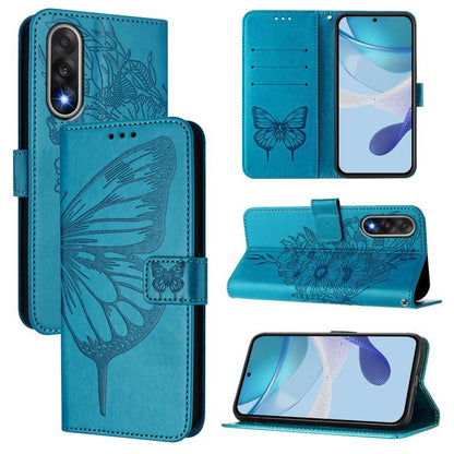 Embossed Butterfly Leather Phone Case, For OnePlus Turbo 6X Pro 5G, For OnePlus Turbo 6, For OnePlus Ace 5 Ultra