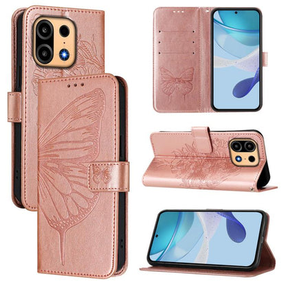 Embossed Butterfly Leather Phone Case, For OnePlus Turbo 6X Pro 5G, For OnePlus Turbo 6, For OnePlus Ace 5 Ultra