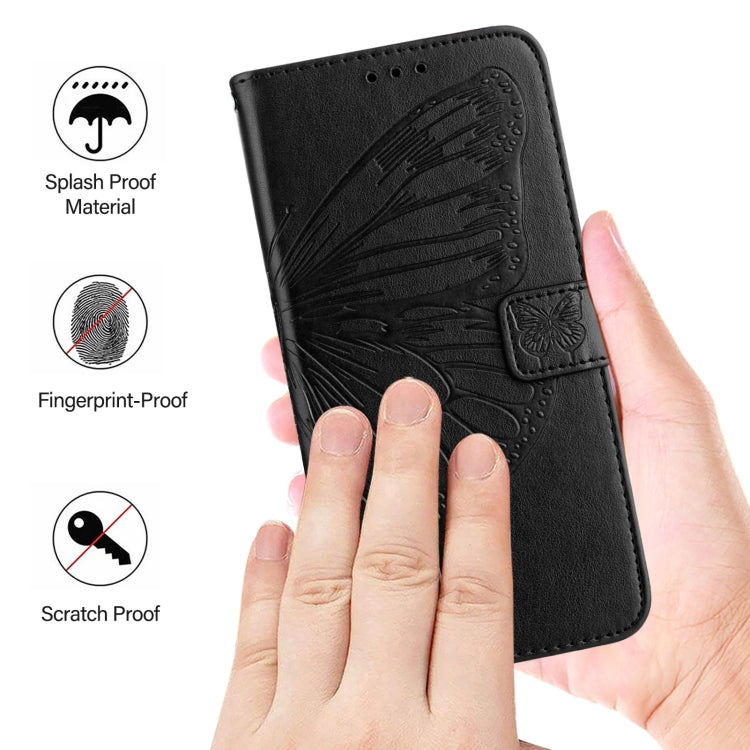Embossed Butterfly Leather Phone Case, For Realme C67 4G Global, For Realme C67 5G India/Narzo 60x Global, For Realme 11 4G Global