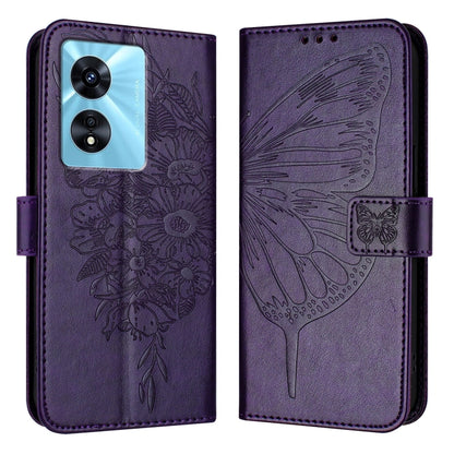 Embossed Butterfly Leather Phone Case, For Realme V23 / Narzo 50 5G, For Realme C20 / C11 2021 / C21, For Realme C21Y