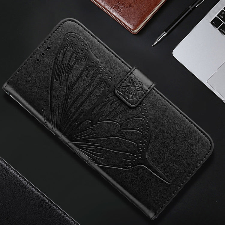 Embossed Butterfly Leather Phone Case, For Realme GT 6 5G Global, For Realme GT 6T 5G Global, For Realme 12+ Global/Narzo 70 Pro India