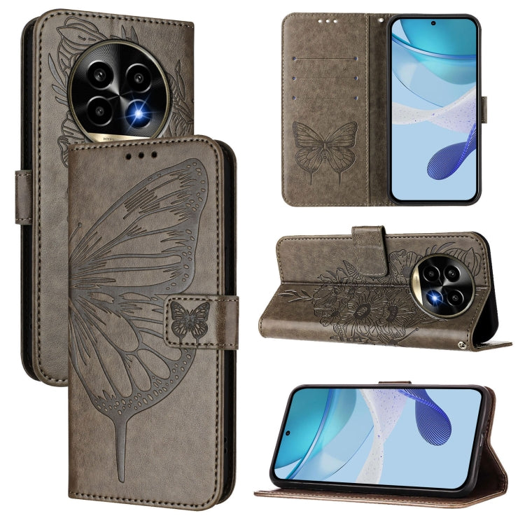 Embossed Butterfly Leather Phone Case, For Realme 14 Pro, For Realme GT7 Pro 5G, For Realme 13 Pro / 13 Pro+ 5G