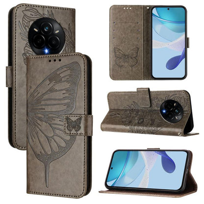 Embossed Butterfly Leather Phone Case, For Realme 14 Pro, For Realme GT7 Pro 5G, For Realme 13 Pro / 13 Pro+ 5G