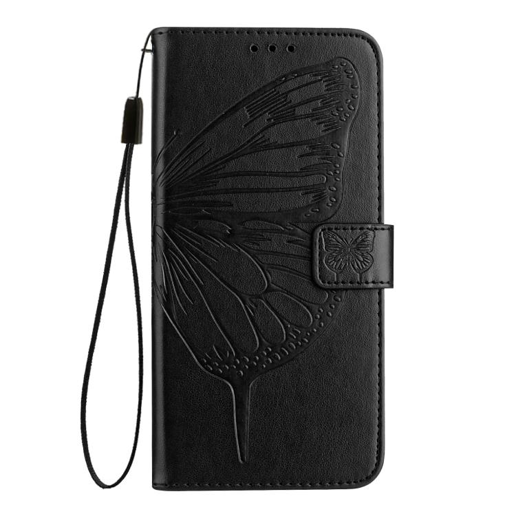 Embossed Butterfly Leather Phone Case, For Realme Narzo 80 Pro / 14 Pro 5G India, For Realme 14 5G Global / P3 5G India, For Realme 14 Pro+