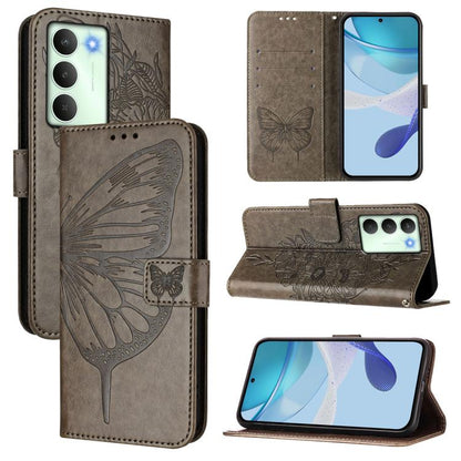 Embossed Butterfly Leather Phone Case, For Realme C71 4G Global, For Realme Neo7 Turbo 5G, For Realme V70 / 14x Global / C75 5G