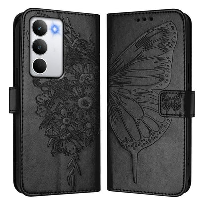 Embossed Butterfly Leather Phone Case, For Realme C71 4G Global, For Realme Neo7 Turbo 5G, For Realme V70 / 14x Global / C75 5G