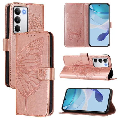 Embossed Butterfly Leather Phone Case, For Realme C71 4G Global, For Realme Neo7 Turbo 5G, For Realme V70 / 14x Global / C75 5G