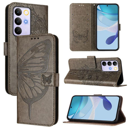 Embossed Butterfly Leather Phone Case, For Realme C85 5G / 15x 5G India, For Realme P4 Pro 5G, For Realme P4