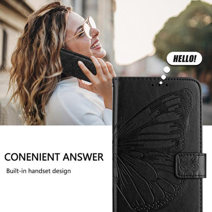 Embossed Butterfly Leather Phone Case, For Realme 16 Pro+ 5G Global, For Realme 16 Pro 5G Global, For Realme Note 70 4G / 70T 4G