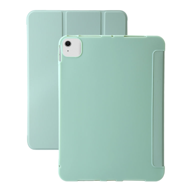 Three-fold Holder Flip Tablet Leather Case, For iPad Air 13 2026 / 2025 / 2024, For iPad Air 11 2026 / 2025 / 2024