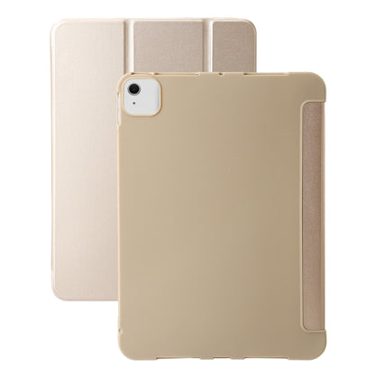 Three-fold Holder Flip Tablet Leather Case, For iPad Air 13 2026 / 2025 / 2024, For iPad Air 11 2026 / 2025 / 2024