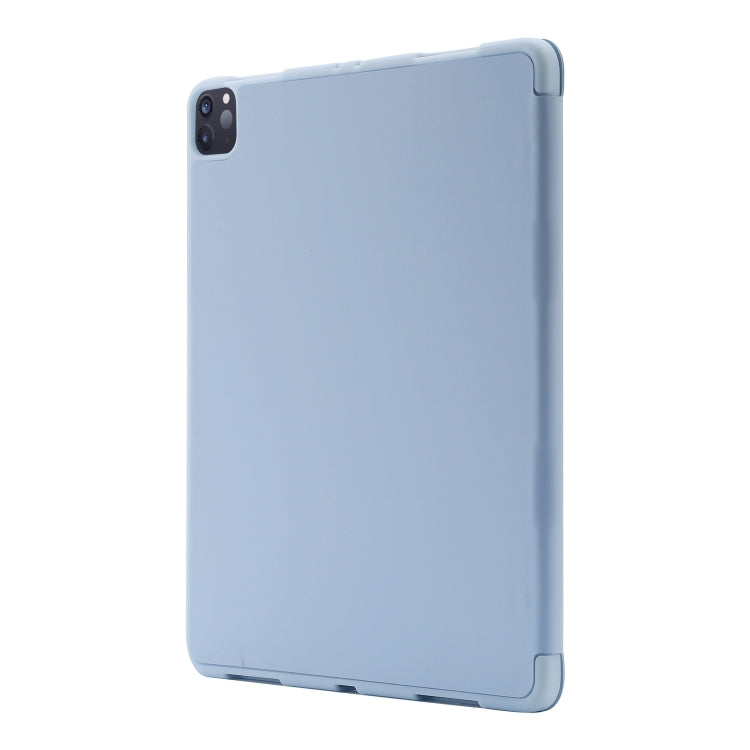 Skin Feel Tri-fold Leather Tablet Case with Pen Slot, For iPad Pro 13 2025 / 2024, For iPad Pro 11 2025 / 2024