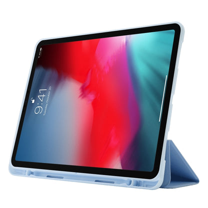 Skin Feel Tri-fold Leather Tablet Case with Pen Slot, For iPad Pro 13 2025 / 2024, For iPad Pro 11 2025 / 2024