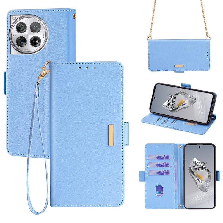 Crossbody Chain Leather Phone Case, For OnePlus Ace 5 5G Racing, For OnePlus Nord CE4 5G, For OnePlus 12 5G
