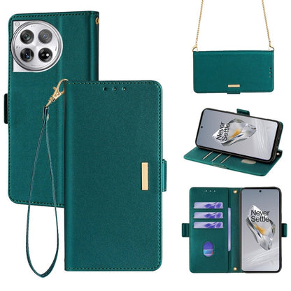 Crossbody Chain Leather Phone Case, For OnePlus Ace 5 5G Racing, For OnePlus Nord CE4 5G, For OnePlus 12 5G
