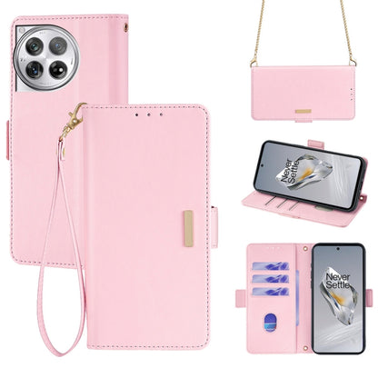 Crossbody Chain Leather Phone Case, For OnePlus Ace 5 5G Racing, For OnePlus Nord CE4 5G, For OnePlus 12 5G