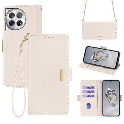 Crossbody Chain Leather Phone Case, For OnePlus Ace 5 5G Racing, For OnePlus Nord CE4 5G, For OnePlus 12 5G