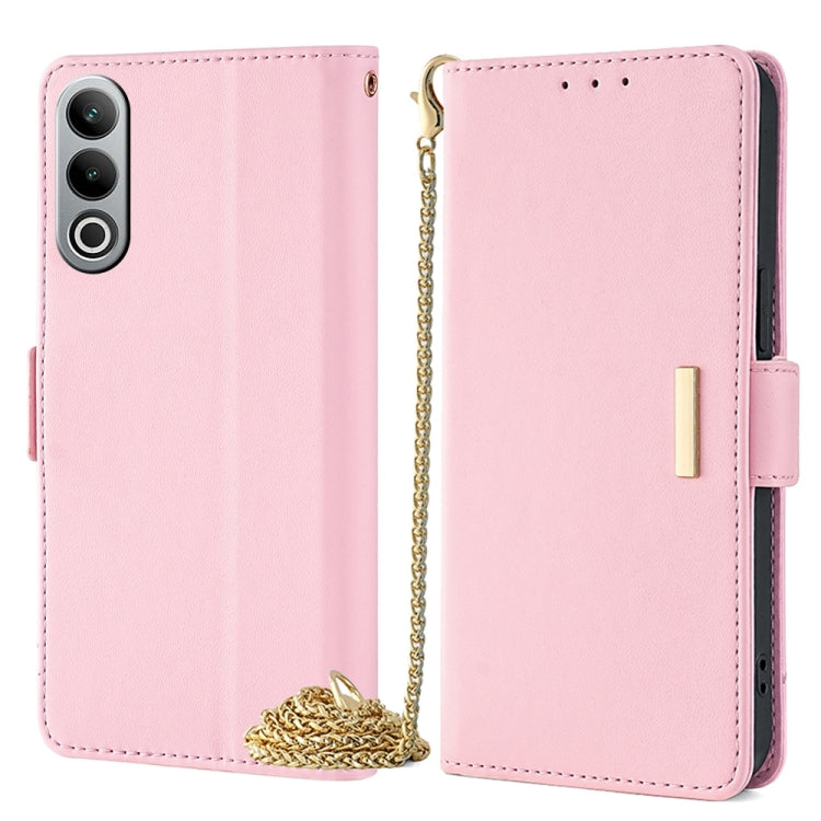 Crossbody Chain Leather Phone Case, For OnePlus Ace 5 5G Racing, For OnePlus Nord CE4 5G, For OnePlus 12 5G