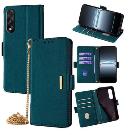 Crossbody Chain Leather Phone Case, For OnePlus Turbo 6, For OnePlus Ace 6, For OnePlus 15, For OnePlus Ace 5 Ultra / Nord 5