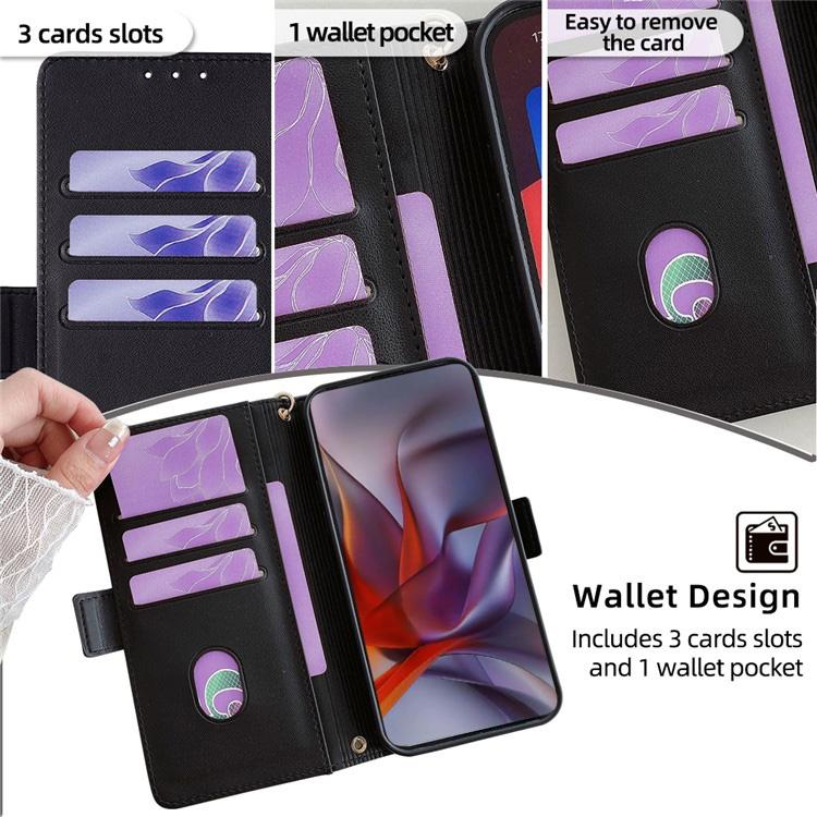 Crossbody Chain Leather Phone Case, For OnePlus Ace 5 5G Racing, For OnePlus Nord CE4 5G, For OnePlus 12 5G