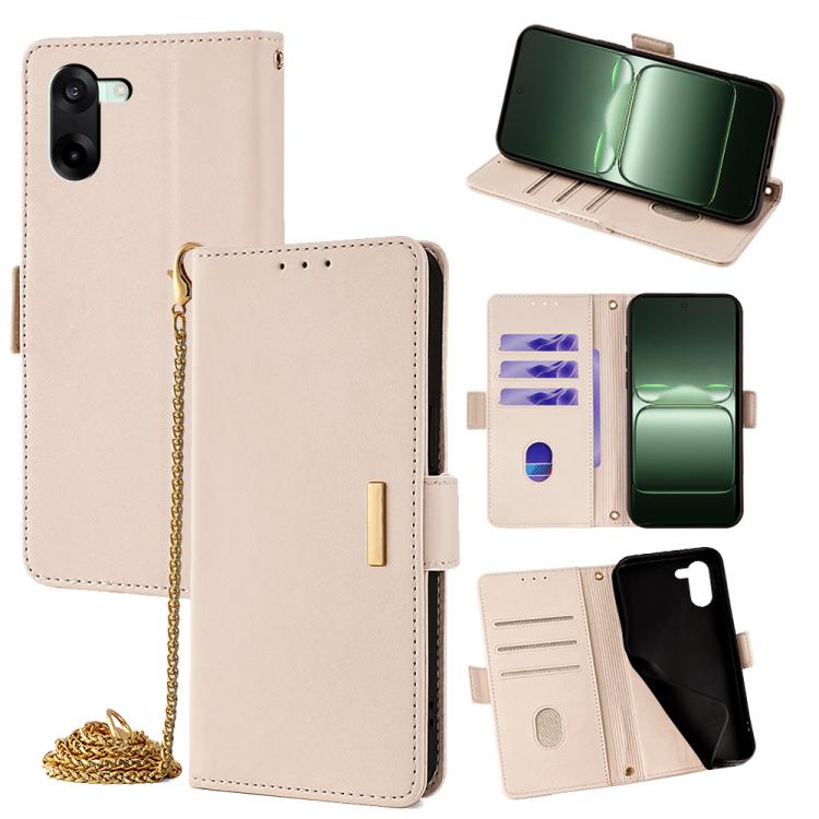 Crossbody Chain Leather Phone Case, For OnePlus Ace 5 5G Racing, For OnePlus Nord CE4 5G, For OnePlus 12 5G