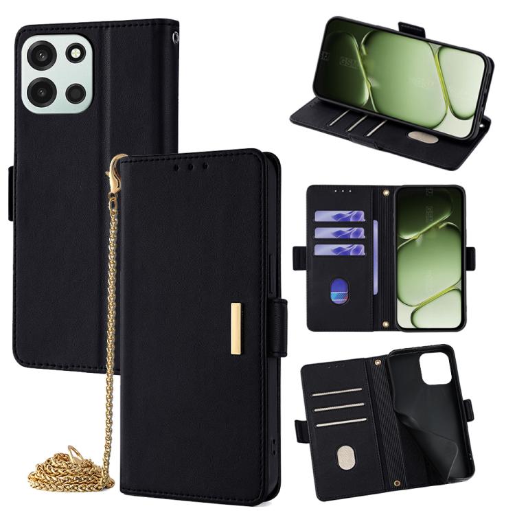 Crossbody Chain Leather Phone Case, For OnePlus Turbo 6, For OnePlus Ace 6, For OnePlus 15, For OnePlus Ace 5 Ultra / Nord 5