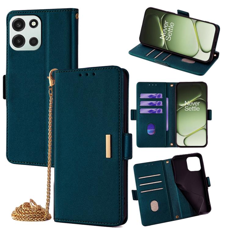 Crossbody Chain Leather Phone Case, For OnePlus Turbo 6, For OnePlus Ace 6, For OnePlus 15, For OnePlus Ace 5 Ultra / Nord 5