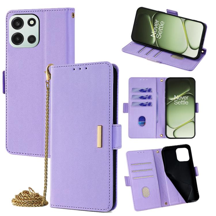 Crossbody Chain Leather Phone Case, For OnePlus Turbo 6, For OnePlus Ace 6, For OnePlus 15, For OnePlus Ace 5 Ultra / Nord 5