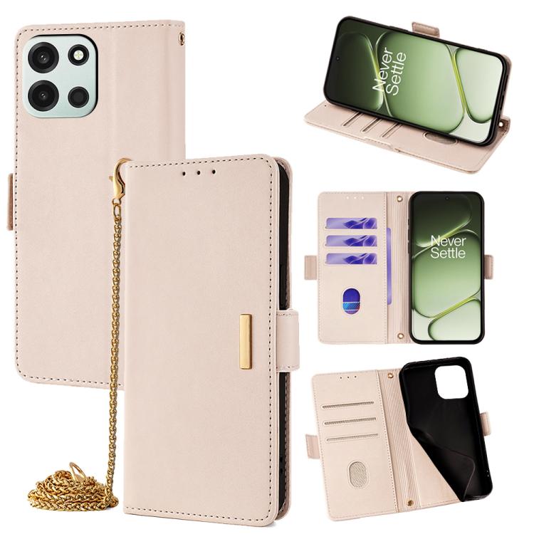 Crossbody Chain Leather Phone Case, For OnePlus Turbo 6, For OnePlus Ace 6, For OnePlus 15, For OnePlus Ace 5 Ultra / Nord 5