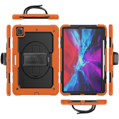 Lucky Wheel Grip Silicone Hybrid PC Tablet Case with Shoulder Strap, For iPad Pro 13 2025 / 2024
