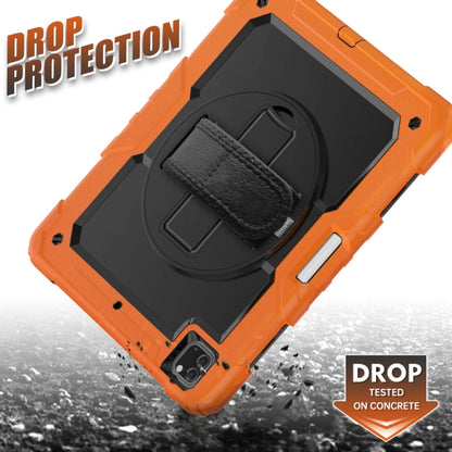 Lucky Wheel Grip Silicone Hybrid PC Tablet Case with Shoulder Strap, For iPad Pro 13 2025 / 2024