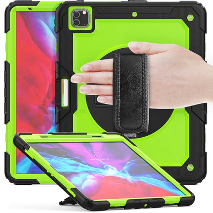 Lucky Wheel Grip Silicone Hybrid PC Tablet Case with Shoulder Strap, For iPad Pro 13 2025 / 2024