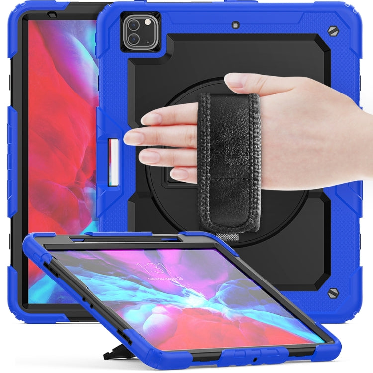 Lucky Wheel Grip Silicone Hybrid PC Tablet Case with Shoulder Strap, For iPad Pro 13 2025 / 2024