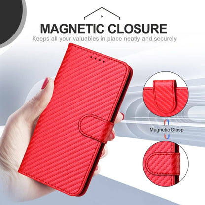 YX0070 Carbon Fiber Buckle Leather Phone Case with Lanyard, For OnePlus Ace 2V / Nord 3, For OnePlus 11, For OnePlus 9R 5G