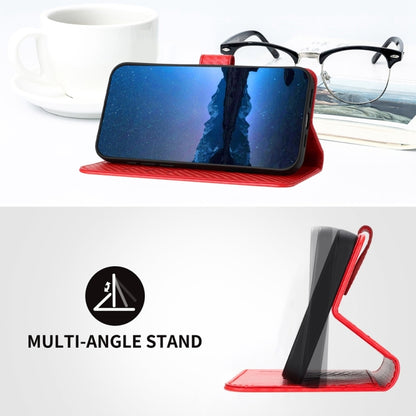 YX0070 Carbon Fiber Buckle Leather Phone Case with Lanyard, For OnePlus 8 Pro