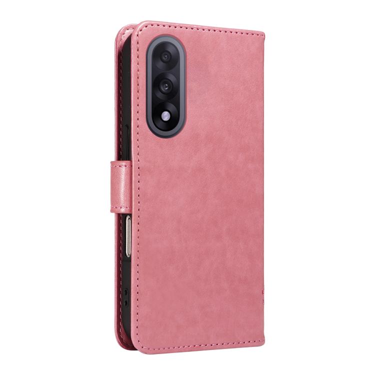 Tree & Cat Embossed Pattern Flip Leather Phone Case, For OnePlus Ace 5 Ultra, For OnePlus Nord CE5