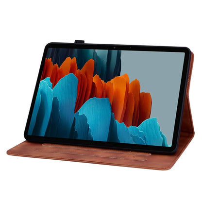 Lily Embossed Leather Tablet Case, For Samsung Galaxy Tab S7 FE/S8+/S7+, For Samsung Galaxy Tab S7 / S8, For Samsung Galaxy Tab A7 Lite 8.7