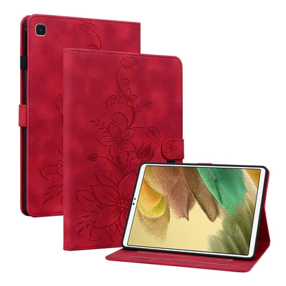 Lily Embossed Leather Tablet Case, For Samsung Galaxy Tab S5e T720, For Samsung Galaxy Tab A 10.1 2019, For Samsung Galaxy Tab A 8.0 2019