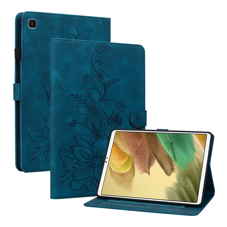 Lily Embossed Leather Tablet Case, For Samsung Galaxy Tab S5e T720, For Samsung Galaxy Tab A 10.1 2019, For Samsung Galaxy Tab A 8.0 2019